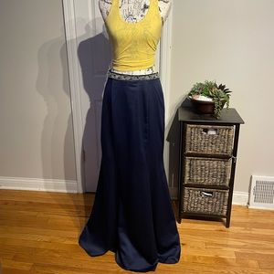 Sequin Heart Vintage y2k Embellish Mermaid Trumpet Crystal Beads Cascade Draped